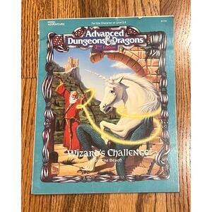 Advanced Dungeons & Dragons ADAD 2nd Edition #9359 Wizard's Challenge 1992 TSR